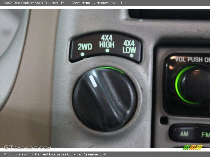 Estate Green Metallic / Medium Prairie Tan 2002 Ford Explorer Sport Trac 4x4