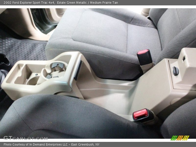 Estate Green Metallic / Medium Prairie Tan 2002 Ford Explorer Sport Trac 4x4