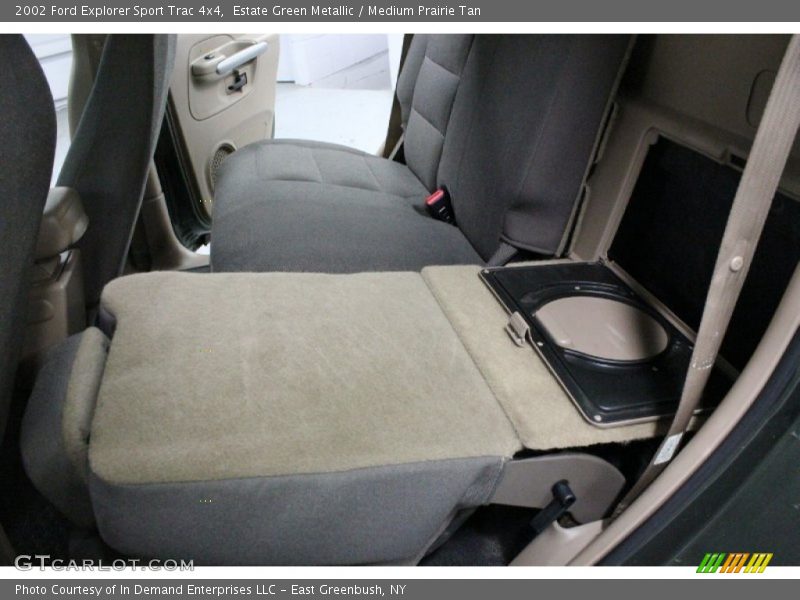 Estate Green Metallic / Medium Prairie Tan 2002 Ford Explorer Sport Trac 4x4