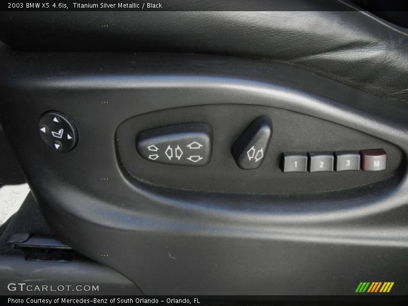 Controls of 2003 X5 4.6is