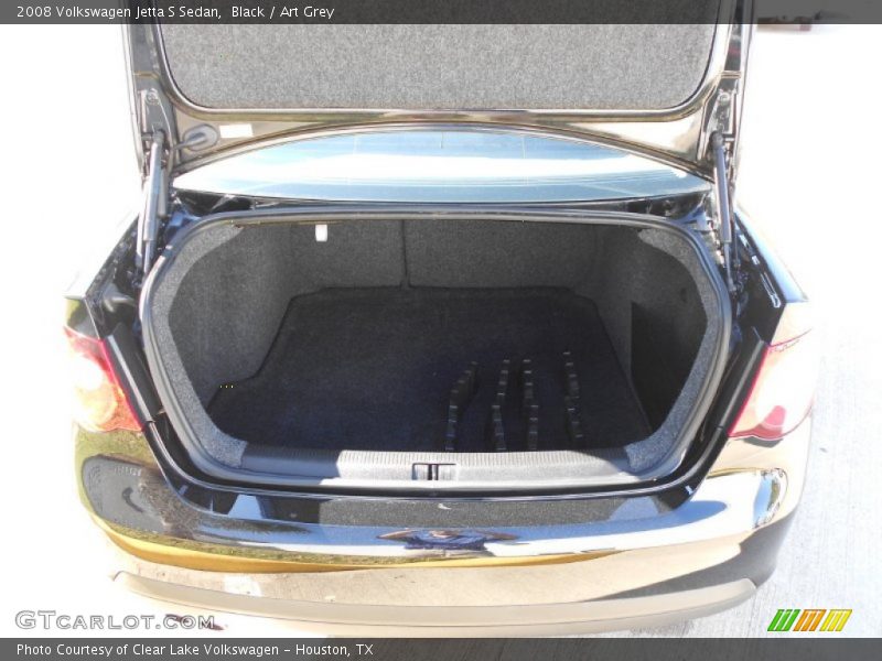 Black / Art Grey 2008 Volkswagen Jetta S Sedan