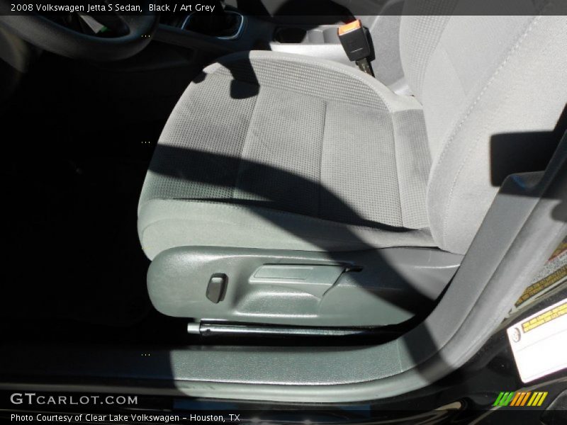Black / Art Grey 2008 Volkswagen Jetta S Sedan