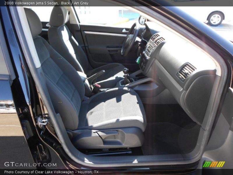 Black / Art Grey 2008 Volkswagen Jetta S Sedan
