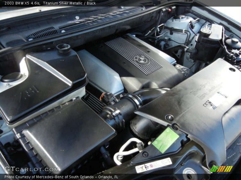  2003 X5 4.6is Engine - 4.6 Liter DOHC 32-Valve V8