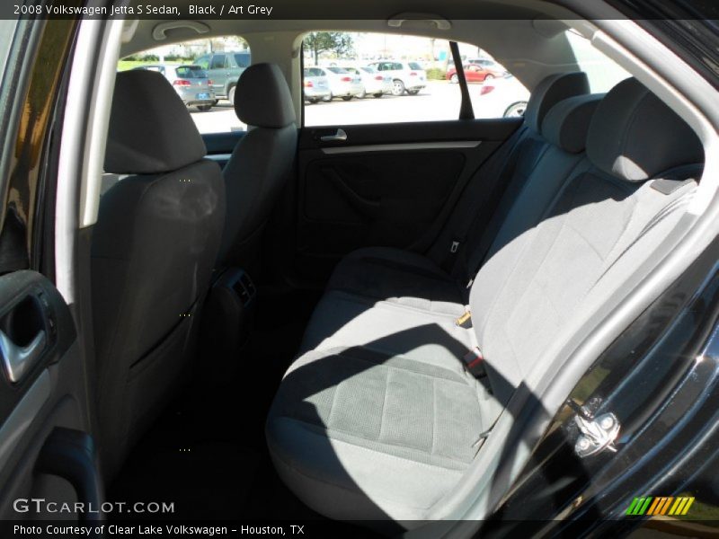 Black / Art Grey 2008 Volkswagen Jetta S Sedan