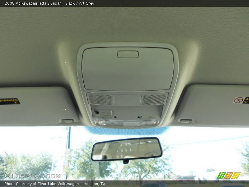 Black / Art Grey 2008 Volkswagen Jetta S Sedan