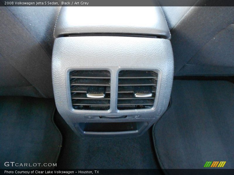 Black / Art Grey 2008 Volkswagen Jetta S Sedan