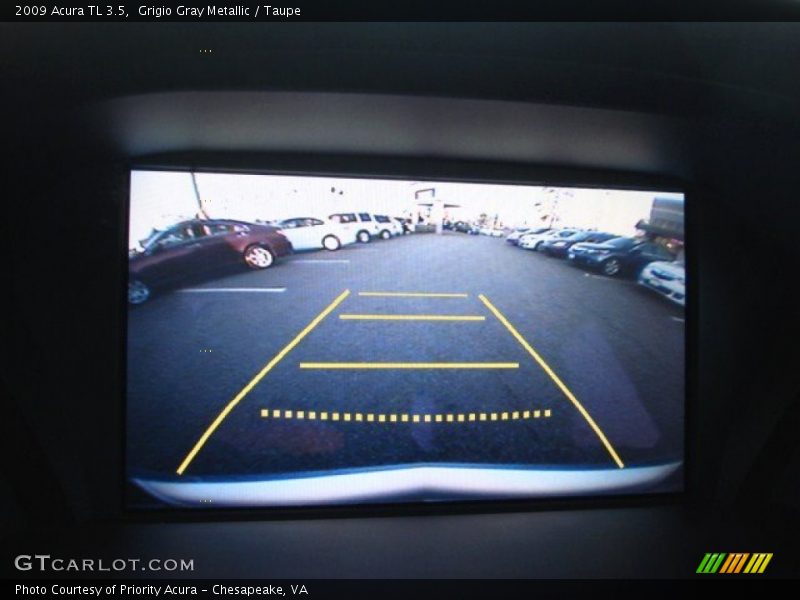 Grigio Gray Metallic / Taupe 2009 Acura TL 3.5