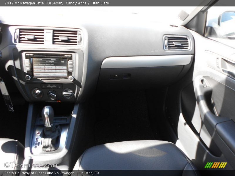 Candy White / Titan Black 2012 Volkswagen Jetta TDI Sedan