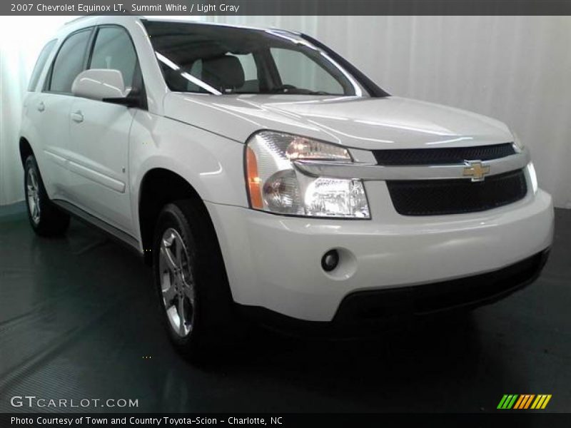 Summit White / Light Gray 2007 Chevrolet Equinox LT