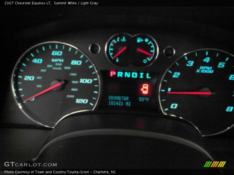 Summit White / Light Gray 2007 Chevrolet Equinox LT