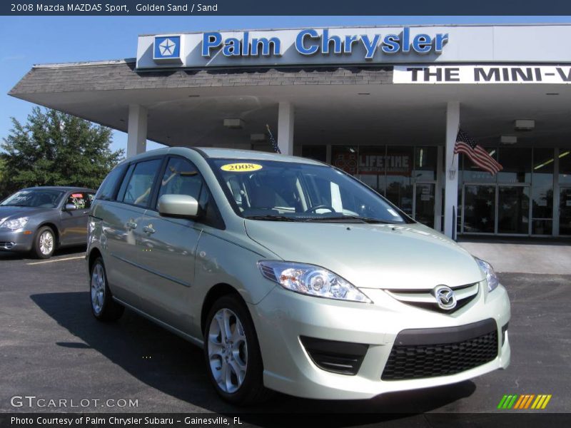 Golden Sand / Sand 2008 Mazda MAZDA5 Sport