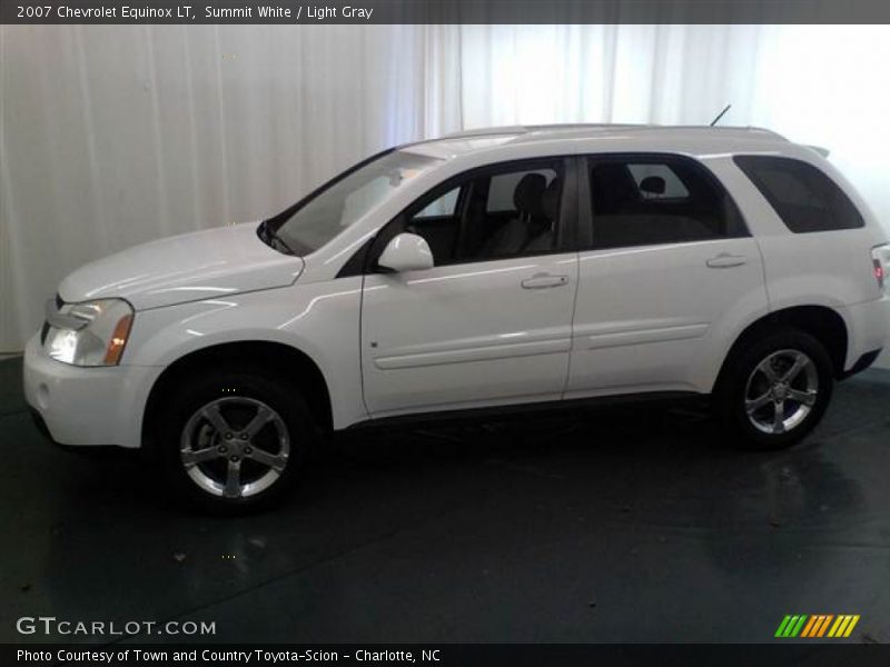 Summit White / Light Gray 2007 Chevrolet Equinox LT