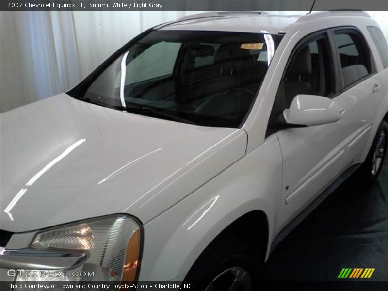 Summit White / Light Gray 2007 Chevrolet Equinox LT