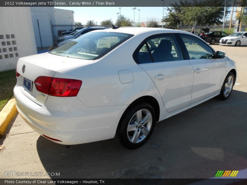 Candy White / Titan Black 2012 Volkswagen Jetta TDI Sedan
