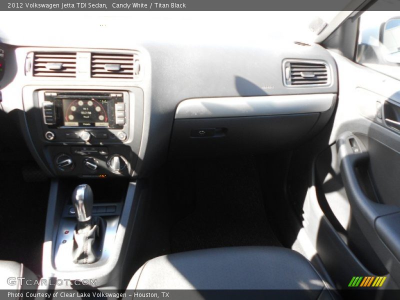 Candy White / Titan Black 2012 Volkswagen Jetta TDI Sedan