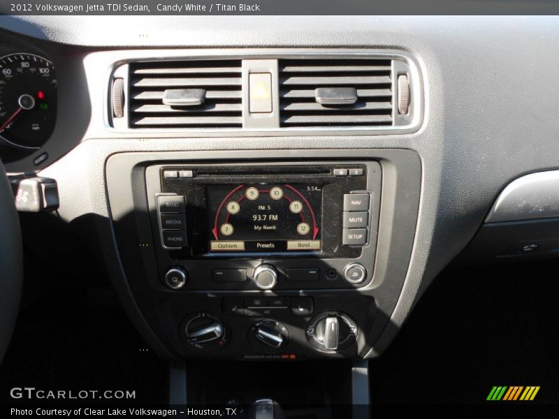 Candy White / Titan Black 2012 Volkswagen Jetta TDI Sedan