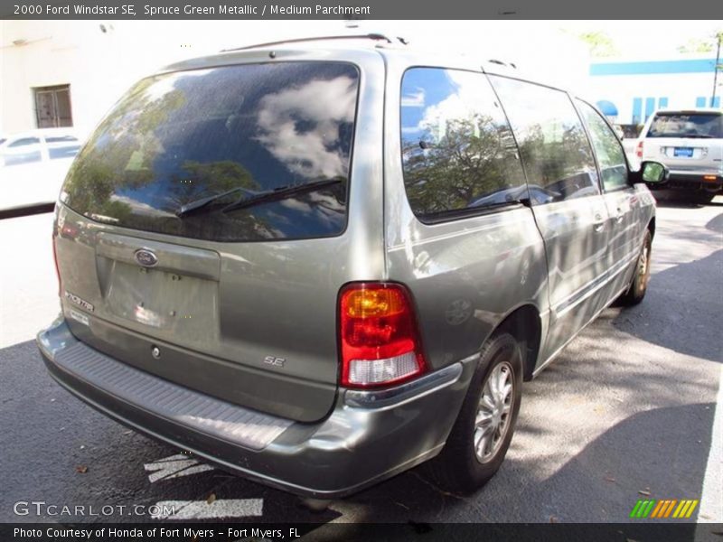 Spruce Green Metallic / Medium Parchment 2000 Ford Windstar SE
