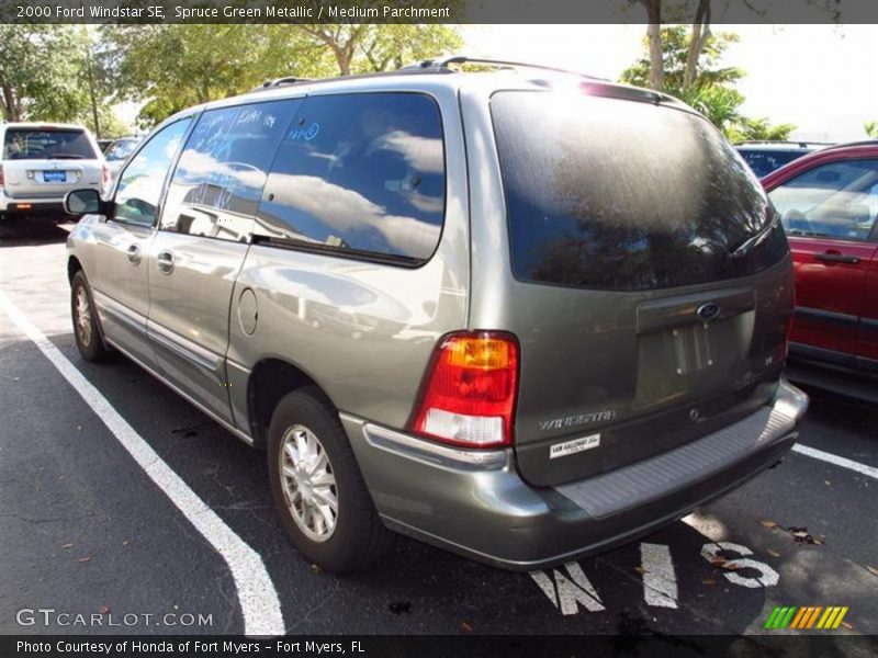 Spruce Green Metallic / Medium Parchment 2000 Ford Windstar SE