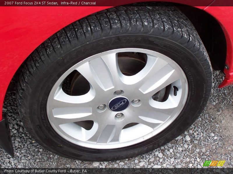 Infra-Red / Charcoal 2007 Ford Focus ZX4 ST Sedan