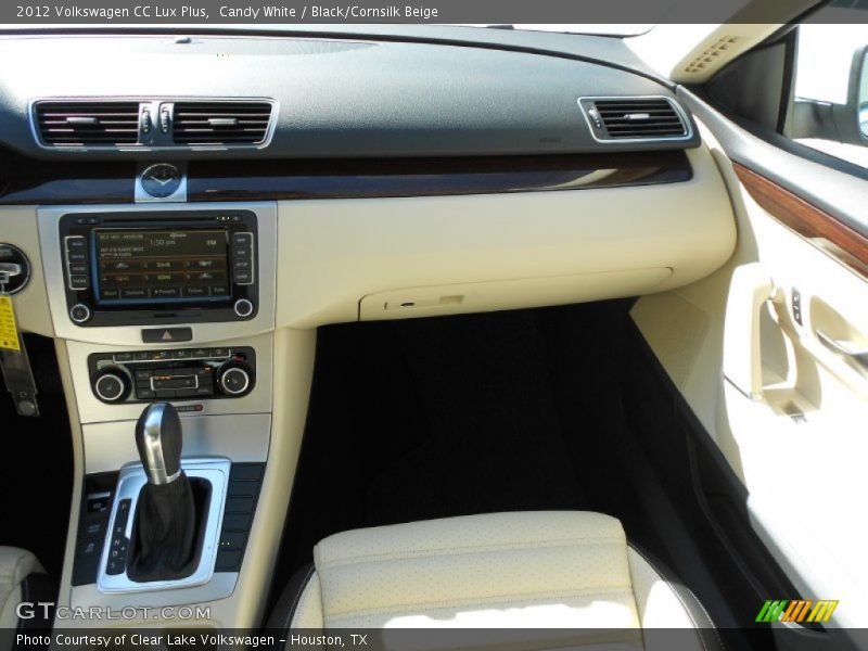 Candy White / Black/Cornsilk Beige 2012 Volkswagen CC Lux Plus