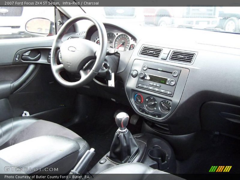 Infra-Red / Charcoal 2007 Ford Focus ZX4 ST Sedan