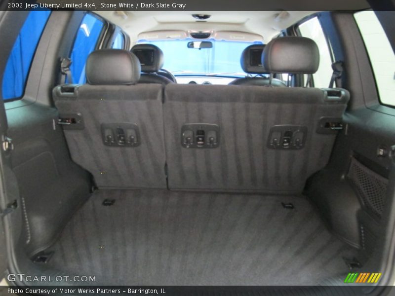 Stone White / Dark Slate Gray 2002 Jeep Liberty Limited 4x4
