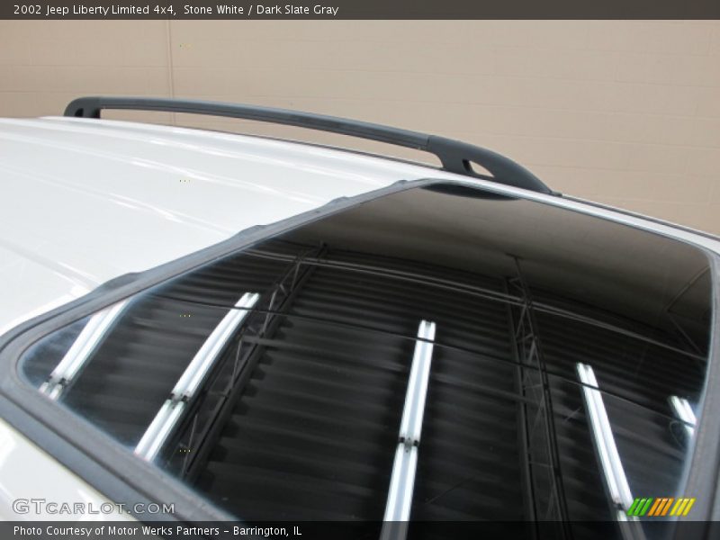Stone White / Dark Slate Gray 2002 Jeep Liberty Limited 4x4
