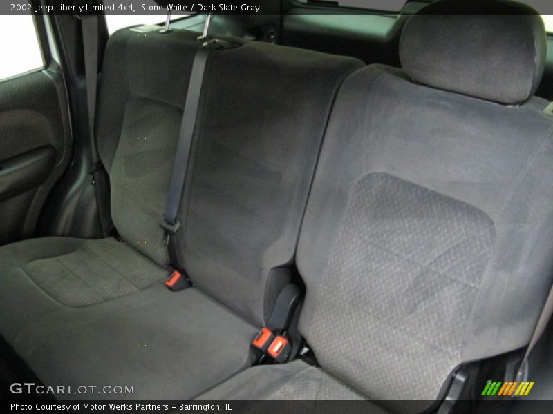 Stone White / Dark Slate Gray 2002 Jeep Liberty Limited 4x4