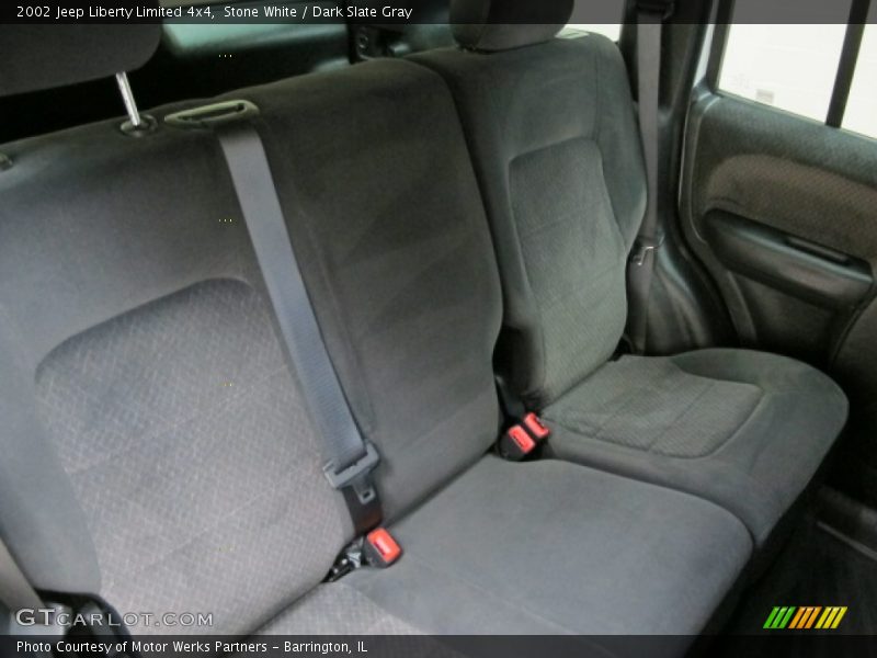 Stone White / Dark Slate Gray 2002 Jeep Liberty Limited 4x4