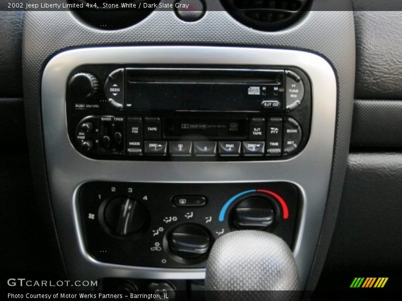 Stone White / Dark Slate Gray 2002 Jeep Liberty Limited 4x4