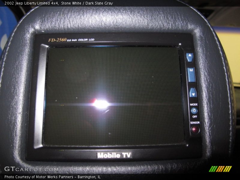 Stone White / Dark Slate Gray 2002 Jeep Liberty Limited 4x4