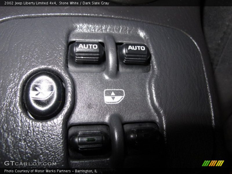 Stone White / Dark Slate Gray 2002 Jeep Liberty Limited 4x4