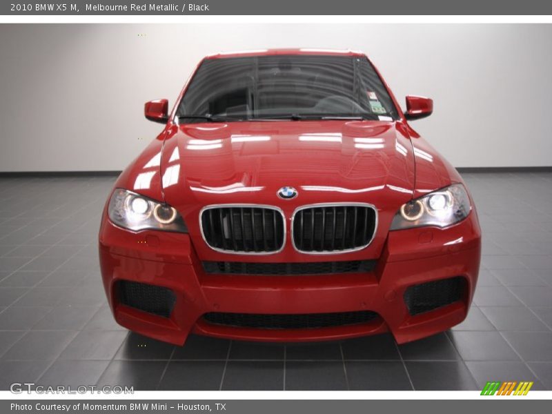 Melbourne Red Metallic / Black 2010 BMW X5 M