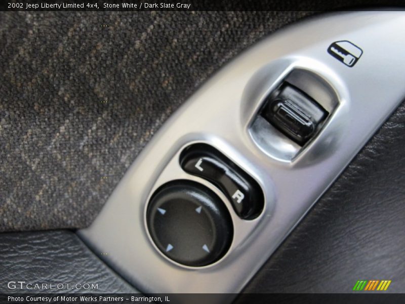 Stone White / Dark Slate Gray 2002 Jeep Liberty Limited 4x4