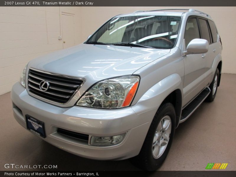 Titanium Metallic / Dark Gray 2007 Lexus GX 470