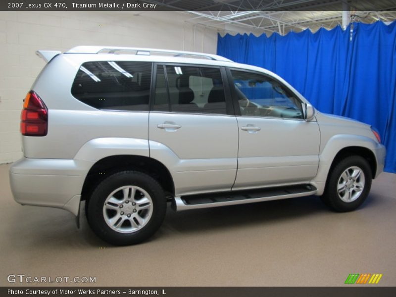 Titanium Metallic / Dark Gray 2007 Lexus GX 470