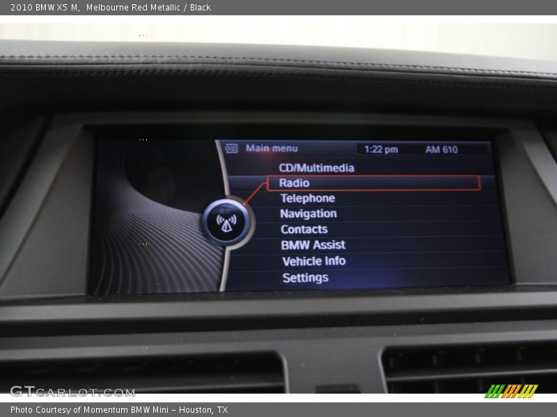 Melbourne Red Metallic / Black 2010 BMW X5 M