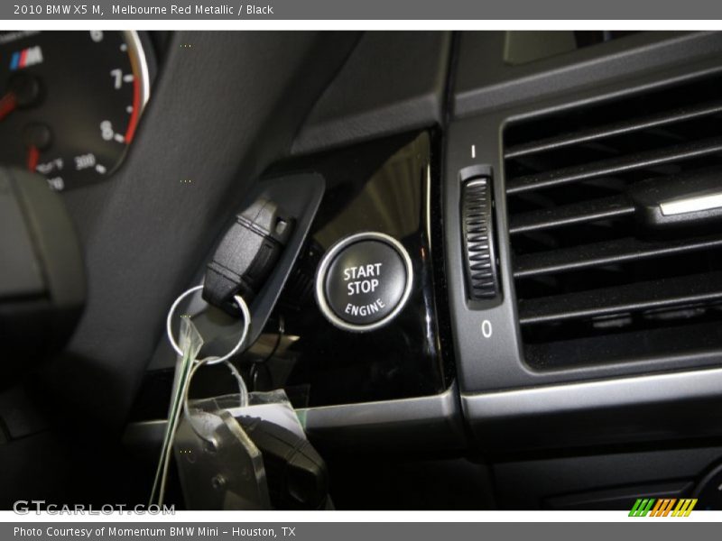 Melbourne Red Metallic / Black 2010 BMW X5 M