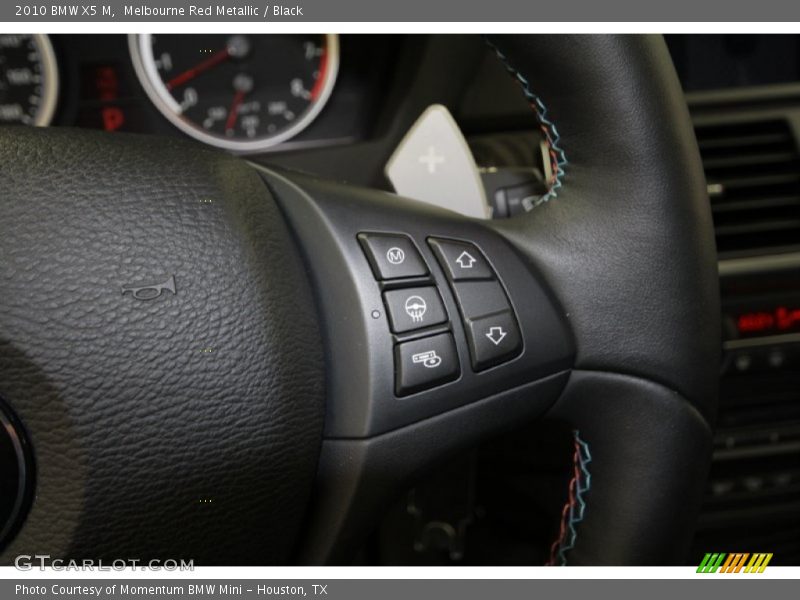 Melbourne Red Metallic / Black 2010 BMW X5 M