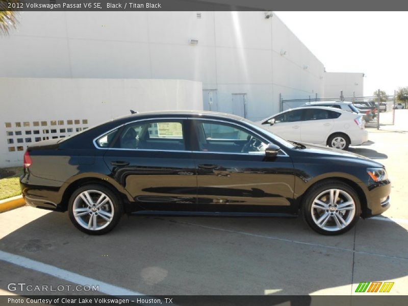 Black / Titan Black 2012 Volkswagen Passat V6 SE