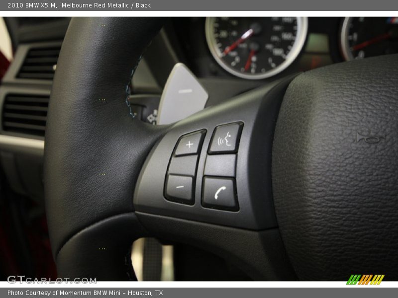 Melbourne Red Metallic / Black 2010 BMW X5 M