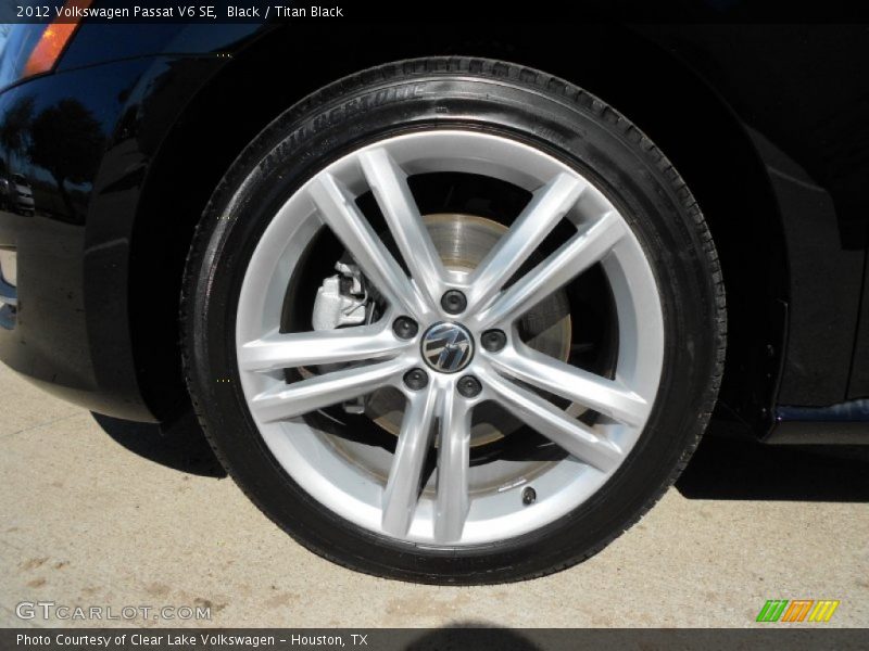 Black / Titan Black 2012 Volkswagen Passat V6 SE
