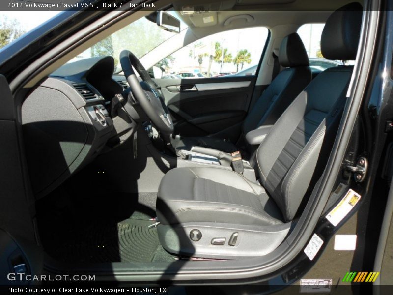 Black / Titan Black 2012 Volkswagen Passat V6 SE