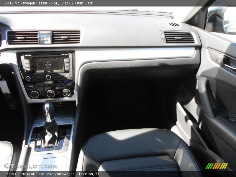 Black / Titan Black 2012 Volkswagen Passat V6 SE