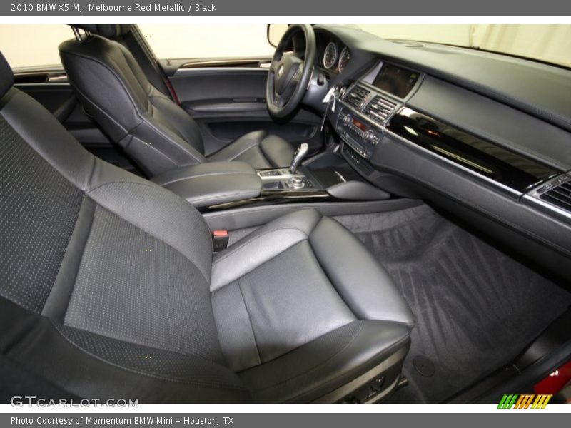 Melbourne Red Metallic / Black 2010 BMW X5 M