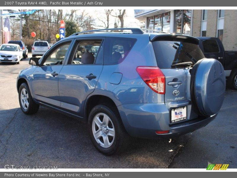 Pacific Blue Metallic / Ash Gray 2007 Toyota RAV4 4WD