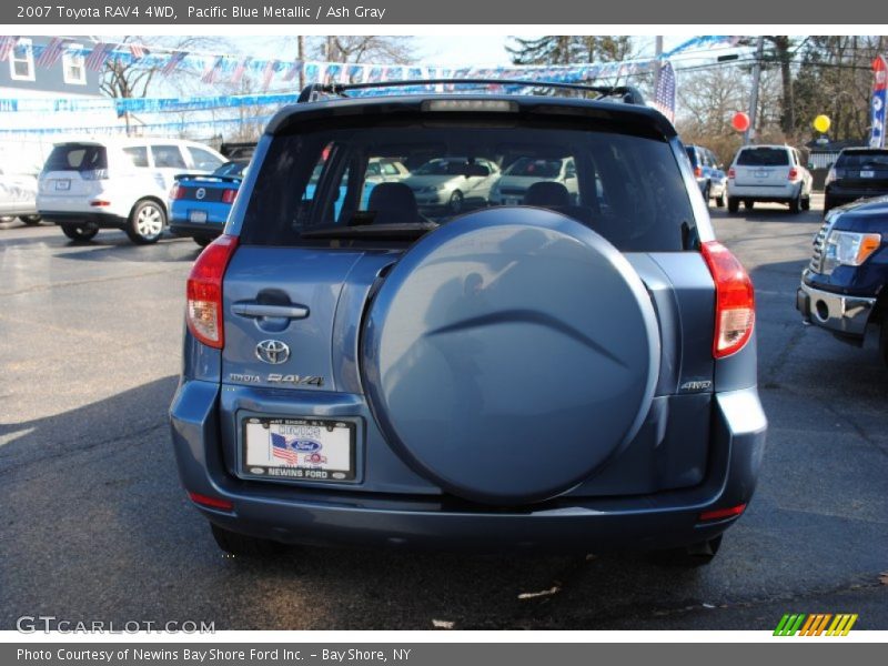 Pacific Blue Metallic / Ash Gray 2007 Toyota RAV4 4WD