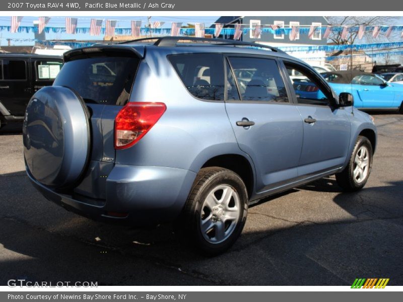 Pacific Blue Metallic / Ash Gray 2007 Toyota RAV4 4WD