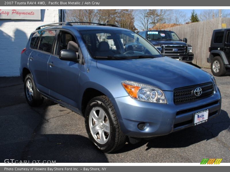 Pacific Blue Metallic / Ash Gray 2007 Toyota RAV4 4WD